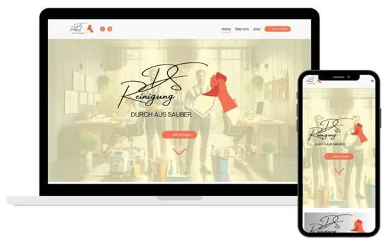 Website DS Reinigung