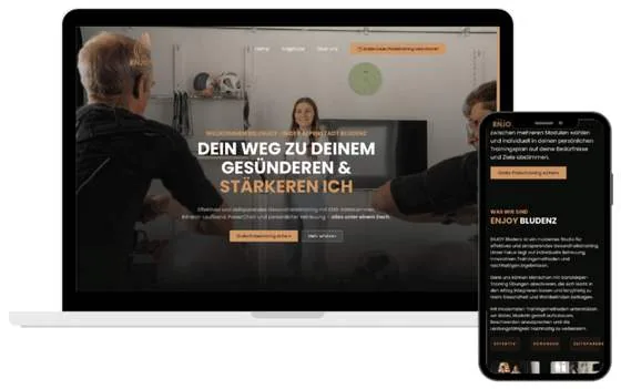 Website ENJOY Bludenz